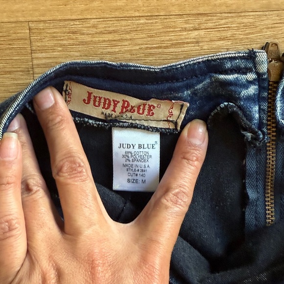 Judy Blue Dark Blue Pencil Skirt- size Medium - Picture 2 of 4